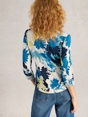 White Stuff White Annie Jersey 100% Cotton Shirt - Image 2 of 6