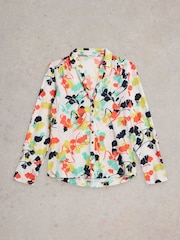 White Stuff White Annie Jersey 100% Cotton Shirt - Image 5 of 6