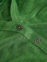 White Stuff Green Charlie 100% Linen Shirt - Image 6 of 6