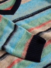 White Stuff Blue Palermo Stripe Jumper - Image 6 of 6