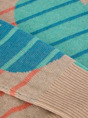 White Stuff Natural Olive Heart Jumper - Image 6 of 6
