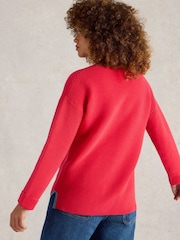 White Stuff Pink Jana Jumper - Image 2 of 6