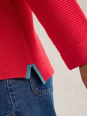 White Stuff Pink Jana Jumper - Image 4 of 6