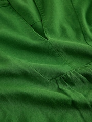 Verde - Blusa en mezcla de lino Ash de White Stuff - Imagen 5 de 6