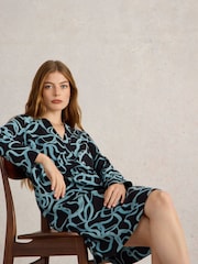 White Stuff Black June Jersey 100% Cotton Dress - Image 3 of 6