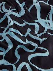 White Stuff Black June Jersey 100% Cotton Dress - Image 6 of 6