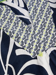 White Stuff Blue Ash Linen Blend Top - Image 6 of 6