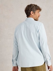 White Stuff Blue Fine Stripe Long Sleeve Shirt - Image 2 of 6