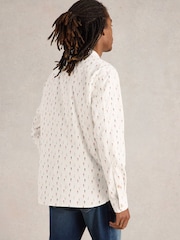 White Stuff White Cycling Printed Shirt - Image 2 of 6