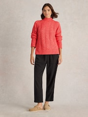 White Stuff Red Cleo Jumper - Image 1 of 6