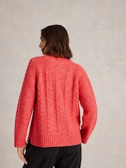 White Stuff Red Cleo Jumper - Image 2 of 6