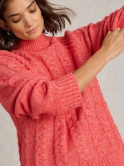 White Stuff Red Cleo Jumper - Image 4 of 6