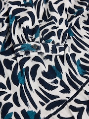White Stuff Blue Marta 100% Cotton Tunic - Image 6 of 6
