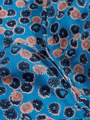 White Stuff Blue Megan Jersey Dress - Image 6 of 6