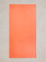 White Stuff Red Oversized Penny Plain Scarf - Image 2 of 3