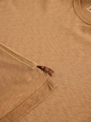 White Stuff Brown Abersoch Short Sleeve 100% Cotton T-Shirt - Image 6 of 6