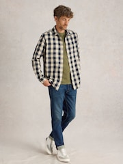 White Stuff Blue Buffalo Check Long Sleeve Shirt - Image 1 of 7
