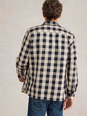 White Stuff Blue Buffalo Check Long Sleeve Shirt - Image 4 of 7