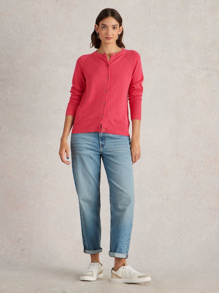 White Stuff Pink Lulu Cardigan - Image 1 of 6 White Stuff Pink Lulu Cardigan - Image 1 of 6