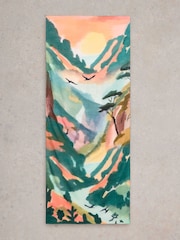 White Stuff Green Canyon Sunrise Scarf - Image 2 of 3