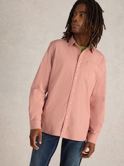 White Stuff Pink Mini Flower Printed Shirt - Image 1 of 6