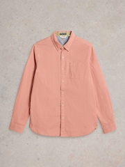 White Stuff Pink Mini Flower Printed Shirt - Image 5 of 6