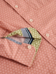 White Stuff Pink Mini Flower Printed Shirt - Image 6 of 6
