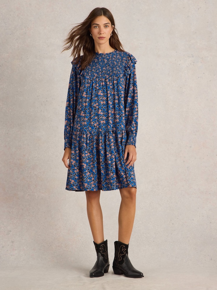 White Stuff Blue Sylvie Dress - Image 1 of 7