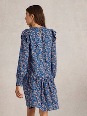 White Stuff Blue Sylvie Dress - Image 3 of 7