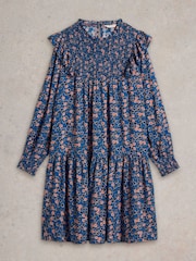 White Stuff Blue Sylvie Dress - Image 6 of 7