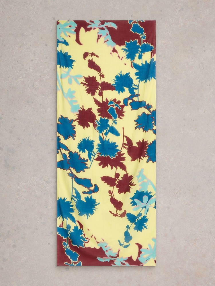 White Stuff Floral Placement Scarf - Imagen 2 de 3 White Stuff Floral Placement Scarf - Imagen 2 de 3