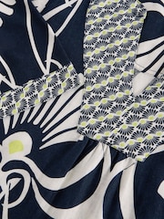 White Stuff Blue Ash 100% Linen Dress - Image 6 of 6