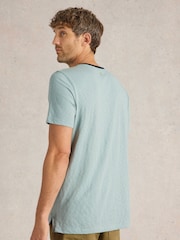 White Stuff Peak Pedals Graphic 100% Cotton T-Shirt - Image 2 of 6