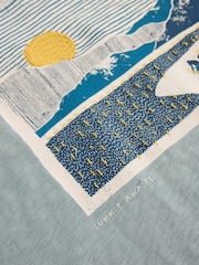 White Stuff Peak Pedals Graphic 100% Cotton T-Shirt - Image 6 of 6
