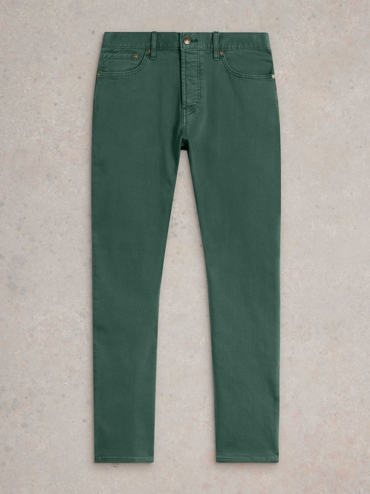 White Stuff Green Eastwood Garment Dye Jeans - Image 5 of 6