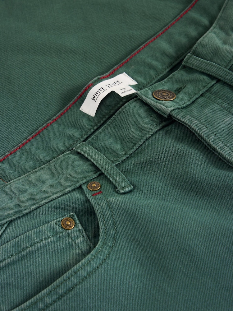 White Stuff Green Eastwood Garment Dye Jeans - Image 6 of 6