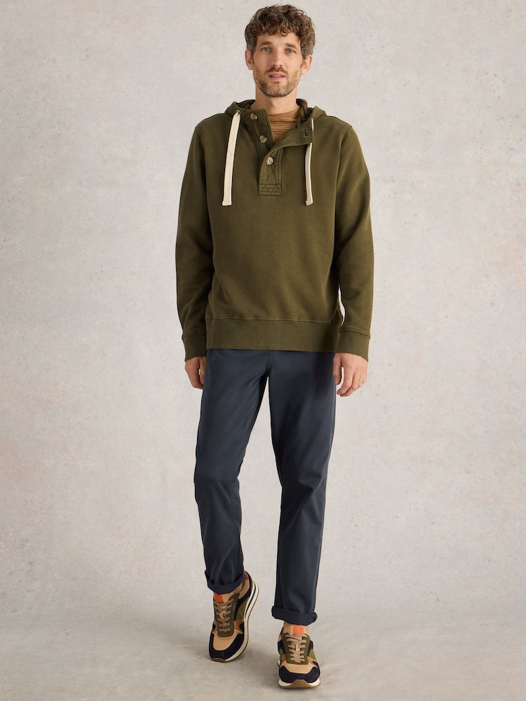 White Stuff Green Brampton Overhead Hoodie - Image 1 of 6