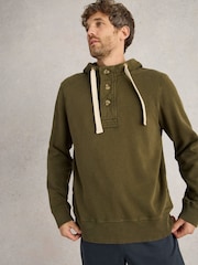 White Stuff Green Brampton Overhead Hoodie - Image 2 of 6
