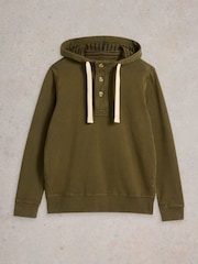 White Stuff Green Brampton Overhead Hoodie - Image 5 of 6