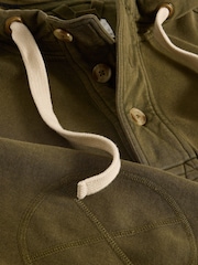 White Stuff Green Brampton Overhead Hoodie - Image 6 of 6