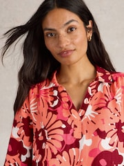 White Stuff Red Blake 100% Linen Tunic - Image 4 of 6