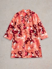 White Stuff Red Blake 100% Linen Tunic - Image 5 of 6