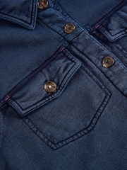 White Stuff Blue Camille Jersey Jacket - Image 6 of 6