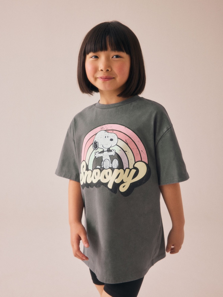 Gris - Snoopy Peanuts License Graphic T-Shirt (3-16yrs) - Imagen 1 de 6 Gris - Snoopy Peanuts License Graphic T-Shirt (3-16yrs) - Imagen 1 de 6