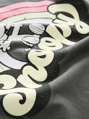 Grey Snoopy Peanuts License Graphic T-Shirt (3-16yrs) - Image 6 of 6