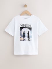 White Wednesday License Graphic 100% Cotton T-Shirt (8-16yrs) - Image 3 of 6