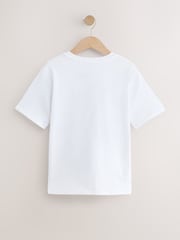 White Wednesday License Graphic 100% Cotton T-Shirt (8-16yrs) - Image 4 of 6