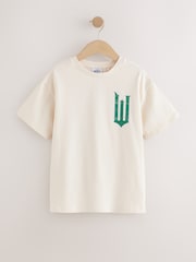 Cream/Pink/Green Wicked Oversized T-Shirt (6-16yrs) - Image 2 of 4