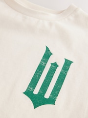Cream/Pink/Green Wicked Oversized T-Shirt (6-16yrs) - Image 3 of 4