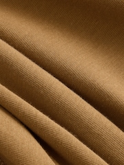 Khaki Green Sleeveless Jersey Tie Waist Jumpsuit - Image 7 of 7